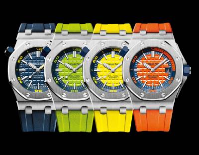 AUDEMARS PIGUET - Royal Oak Offshore Diver Funky-Colour Edition