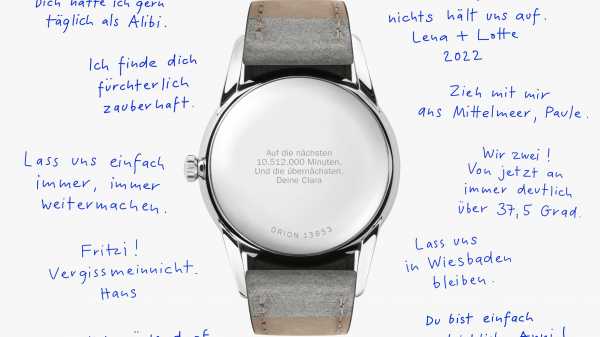 Nomos Glashütte - Liebesbriefe für die Ewigkeit