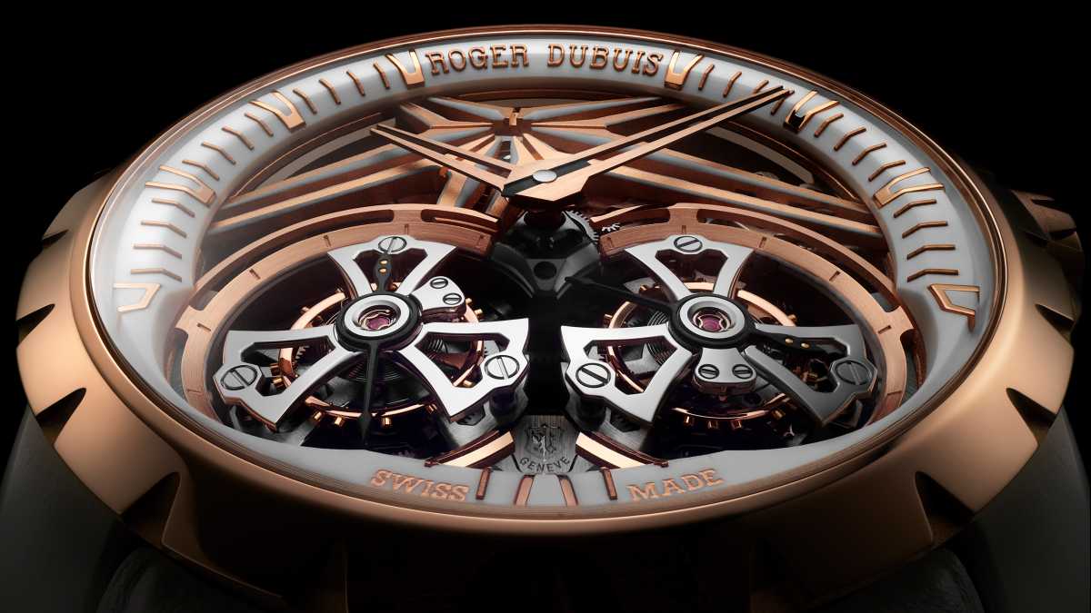 Roger Dubuis - Excalibur Double Tourbillon White Ceramic