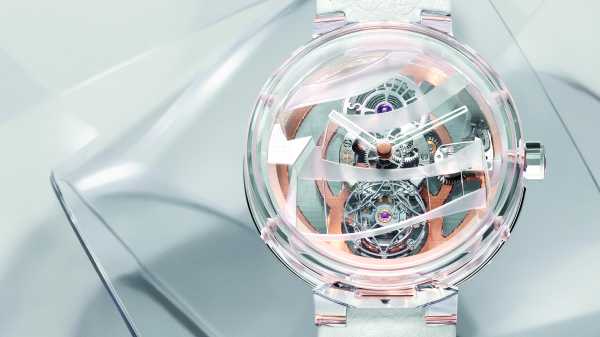 Louis Vuitton - Tambour Moon Flying Tourbillon Sapphire Frank Gehry