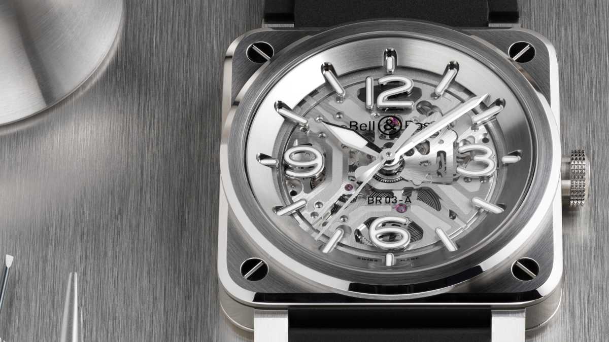 Bell &amp; Ross - BR-03 Skeleton Steel