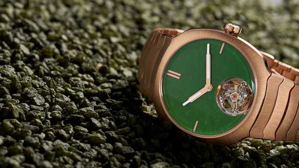 H.Moser &amp; Cie. - Streamliner Tourbillon Wyoming Jade