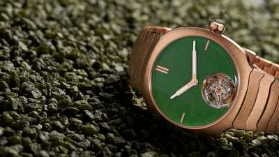 H.Moser &amp; Cie. - Streamliner Tourbillon Wyoming Jade