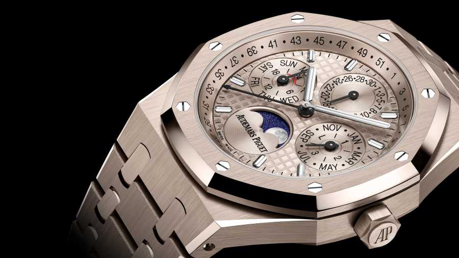 Audemars Piguet - Royal Oak Ewiger Kalender Sandgold